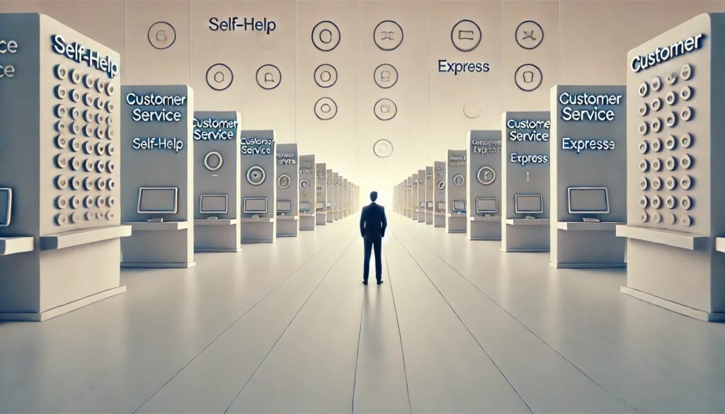 You can't serve me the way I want to be served