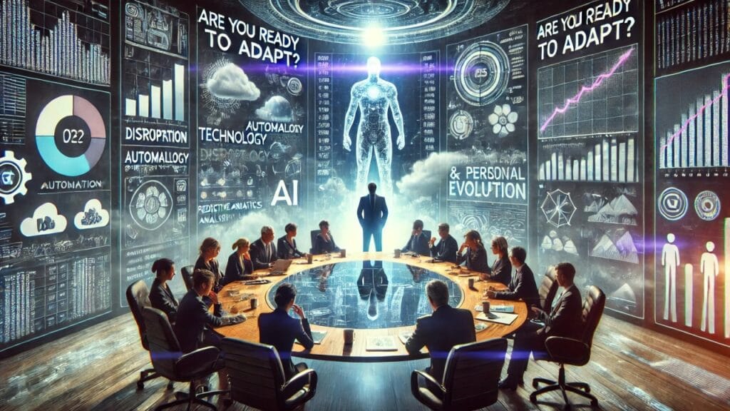 executive around a boardroom table